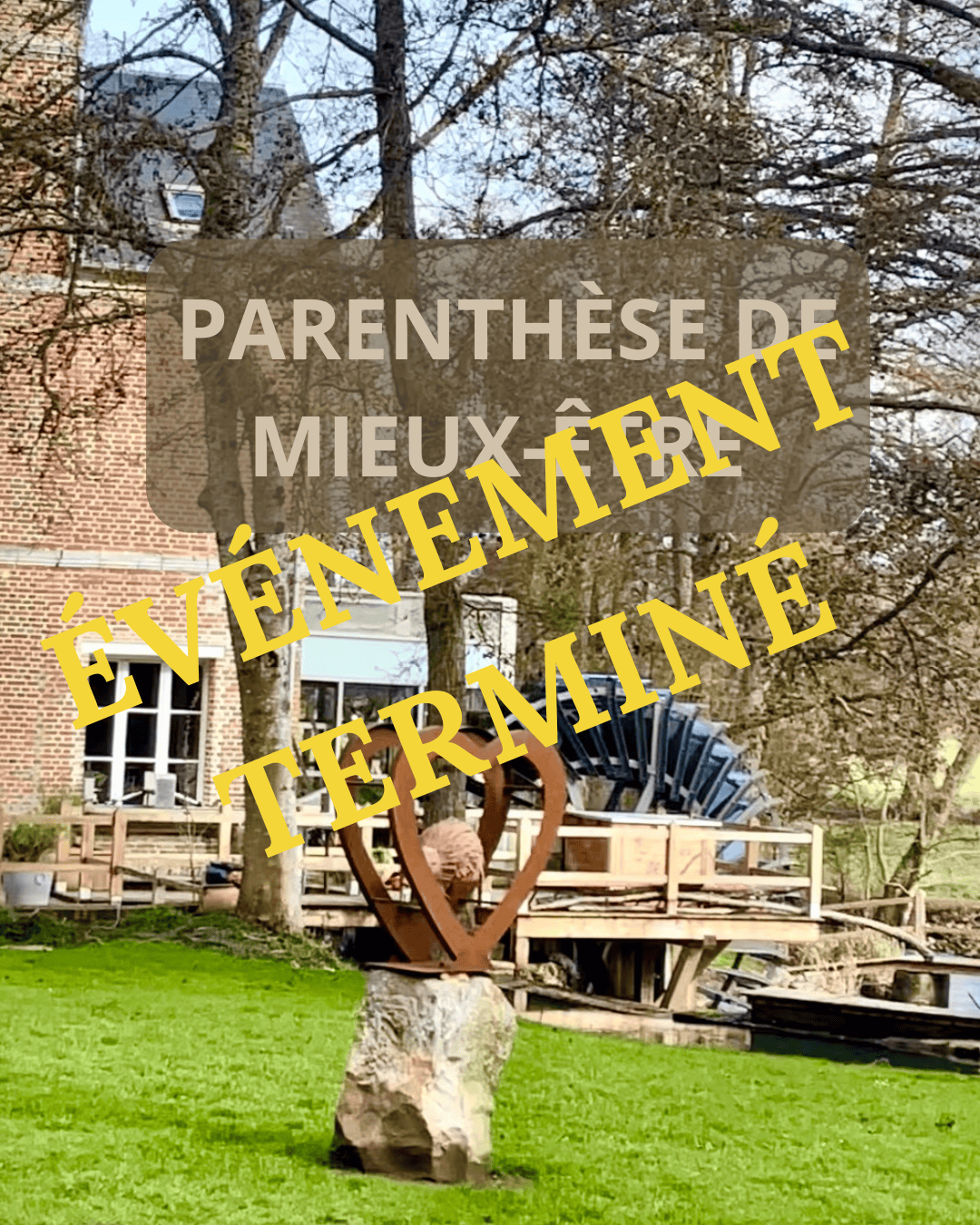 Parenthèse de mieux-être juin 2025 évènement terminé